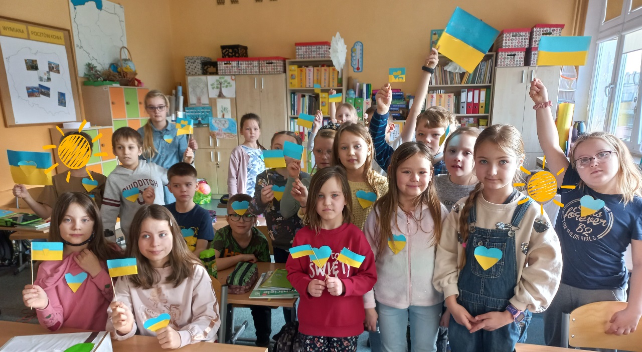 Solidarni Z Ukrainą Klasa 2c Zespół Szkolno Przedszkolny Nr 1 Szkoła Podstawowa Nr 76 Im 6918