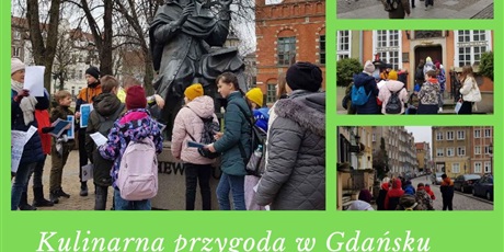Powiększ grafikę: Uczniowie z 5a na wycieczce - Gdańska Starówka