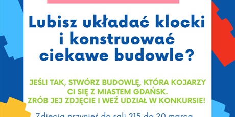 Konkurs dla klas I-III "Gdańsk z LEGO"
