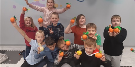 Powiększ grafikę: Dzieci z klasy 3c - Pumpkin Day