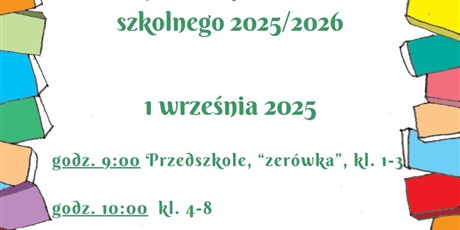 Rozpoczęcie roku szkolnego 2025/2026