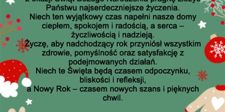 Świąteczne życzenia