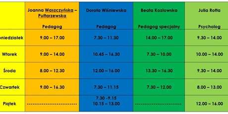 Powiększ grafikę: Pedagog/Psycholog
