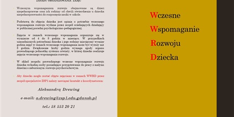 Powiększ grafikę: Wczesne wspomaganie rozwoju dziecka